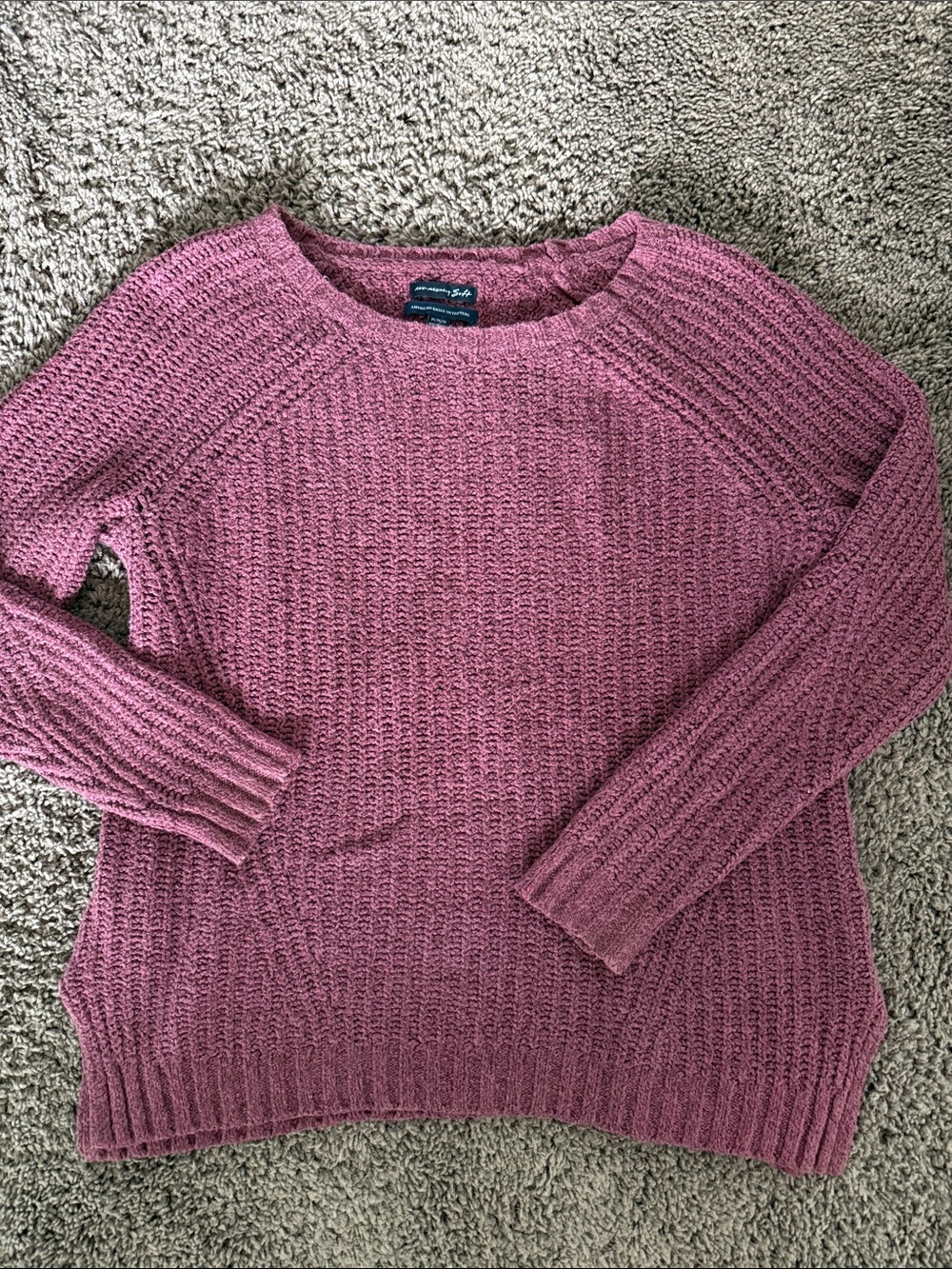 American Eagle Oversized Sweater - Rose Pink